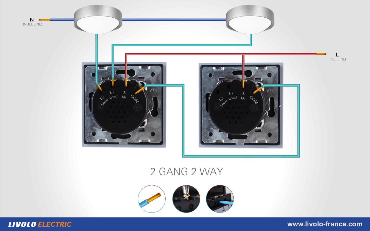 Wiring Diagram 2 Way Switch