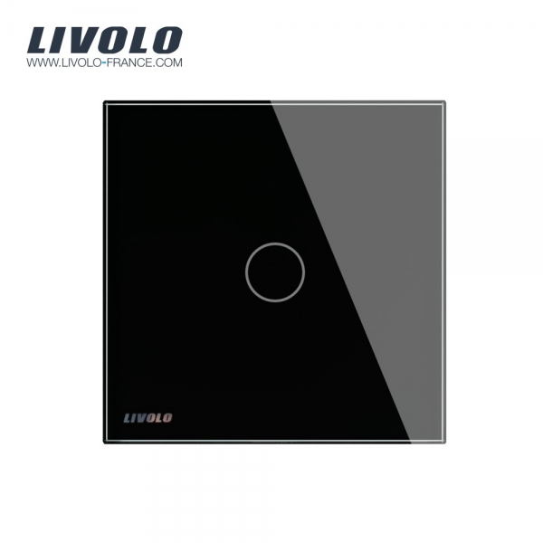 Livolo glasblende 1 fois vl-c1-11 Blanc Touch Interrupteur 1 Voie Gang Interrupteur