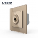 Livolo – interrupteur de détection à courte Distance, commutateur de Type sans Contact Standard UE Champagne