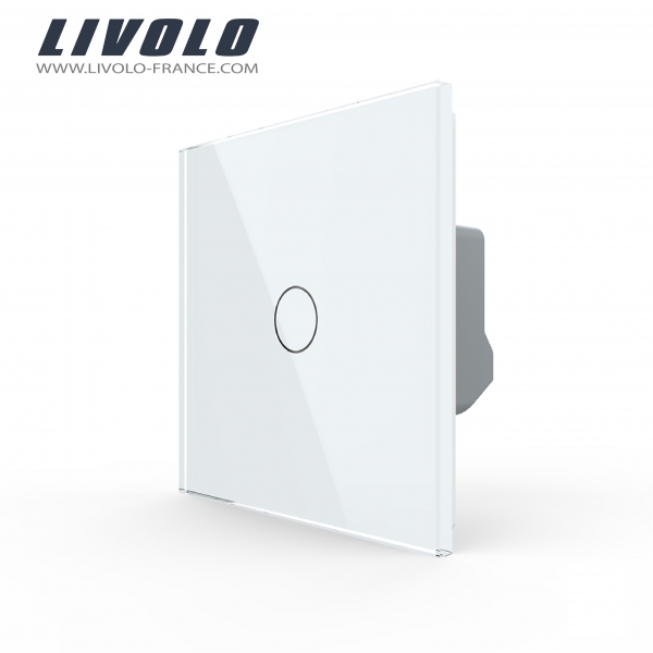 Livolo Touch Interrupteur de lumière noir avec Indicateur DEL avec Verre trempé écran 1 1 