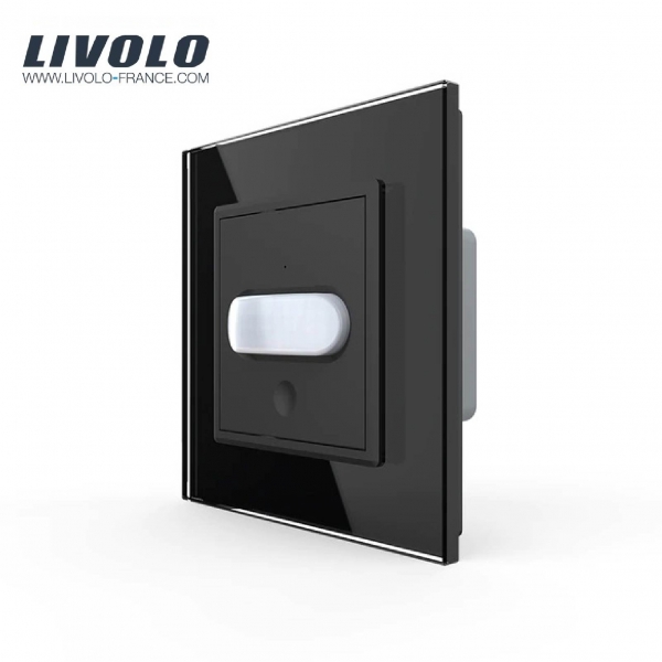 Interrupteur automatique detecteur de mouvement livolo en verre vl