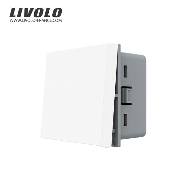 Gunsan Moderna Interruttore Da Incasso Bianco: Deviatore On/off 250V 10A Con Morsetti Senza Viti