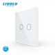 Interrupteur tactile Smart Home - 1 bouton - Nouveau protocole EC-SMART