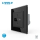 Interrupteur tactile Smart Home - 1 bouton - Nouveau protocole EC-SMART