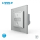 Interrupteur tactile Smart Home - 1 bouton - Nouveau protocole EC-SMART