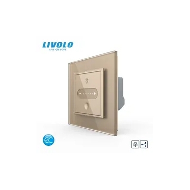 Interrupteur tactile Smart Home - 1 bouton - Nouveau protocole EC-SMART