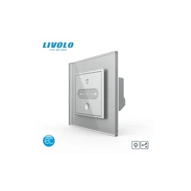 Interrupteur tactile Smart Home - 1 bouton - Nouveau protocole EC-SMART