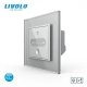 Interrupteur tactile Smart Home - 1 bouton - Nouveau protocole EC-SMART
