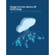 Interrupteur tactile Smart Home - 1 bouton - Nouveau protocole EC-SMART
