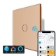 Interrupteur tactile Smart Home - 1 bouton - Nouveau protocole EC-SMART