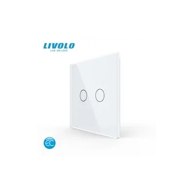 Interrupteur tactile Smart Home - 1 bouton - Nouveau protocole EC-SMART