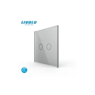 Interrupteur tactile Smart Home - 1 bouton - Nouveau protocole EC-SMART