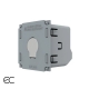 Interrupteur tactile Smart Home - 1 bouton - Nouveau protocole EC-SMART