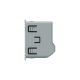 Interrupteur tactile Smart Home - 1 bouton - Nouveau protocole EC-SMART