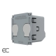 Interrupteur tactile Smart Home - 1 bouton - Nouveau protocole EC-SMART