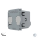 Interrupteur tactile Smart Home - 1 bouton - Nouveau protocole EC-SMART
