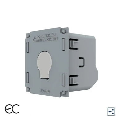 mécanisme Interrupteur Va et Vient  1bouton Smart Home EC Control
