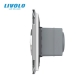 Enceinte Bluetooth Livolo verre blanc