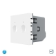 Interrupteur tactile Smart Home - 1 bouton - Nouveau protocole EC-SMART