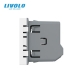 Interrupteur tactile Smart Home - 1 bouton - Nouveau protocole EC-SMART