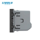 Mécanisme Interrupteur tactile 1 bouton Smart Home EC Control
