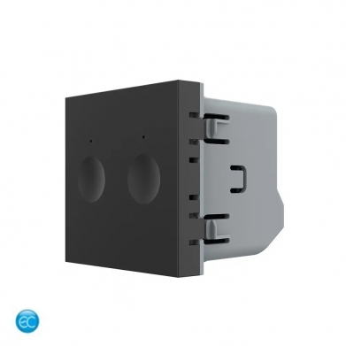 mécanisme interrupteur tactile 2 boutons Smart Home EC Control