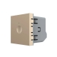 Mécanisme Interrupteur tactile 1 bouton Smart Home EC Control