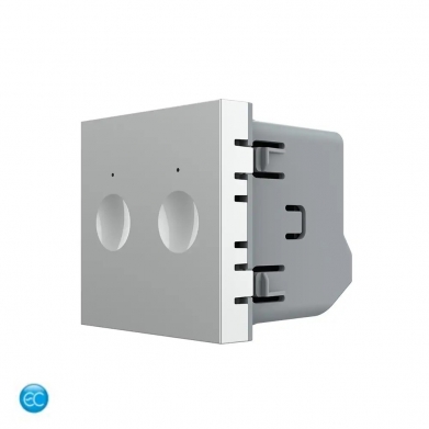 mécanisme interrupteur tactile 2 boutons Smart Home EC Control