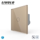 Variateur ADAPTATIF tactile 1 bouton Smart Home EC - Nouveau protocole EC-Control