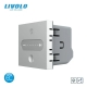 Interrupteur tactile Smart Home - 1 bouton - Nouveau protocole EC-SMART