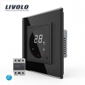 Thermostat avec relais Noir