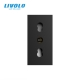 Standard-stecker DE Schwarz 