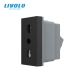 Standard-stecker DE Schwarz 
