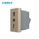 Standard-stecker DE Schwarz 