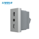 Standard-stecker DE Schwarz 