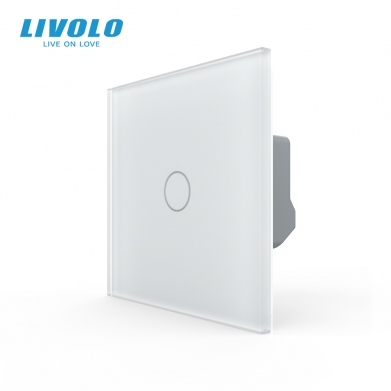 Interrupteur tactile simple allumage 1 bouton