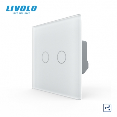 Interrupteur tactile    va et vient 2 boutons