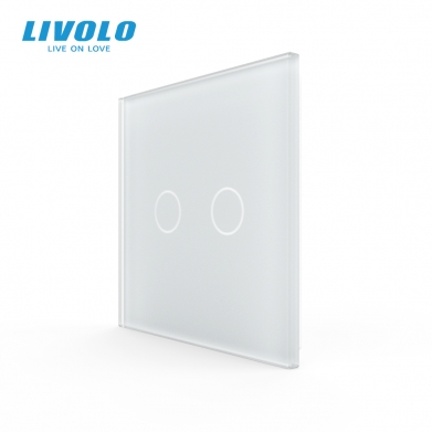 Plaque 2 boutons - Livolo