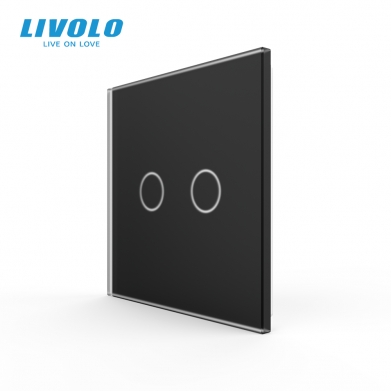 Plaque 2 boutons - Livolo