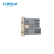 Mécanisme prise murale doré avec USB – module encastrable – LIVOLO