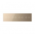 Plaque 4 boutons 2+2+2+2 - Livolo