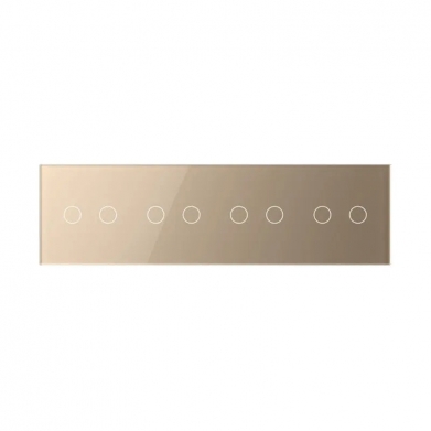 Plaque 8 boutons 2+2+2+2 - Livolo