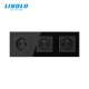 Triple Sockets de 2 polos + Tierra  Fr