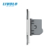Interrupteur 4 boutons 1 + 1 + 1 + 1 / 4x1 voie