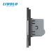 Interrupteur 4 boutons 1 + 1 + 1 + 1 / 4x1 voie
