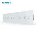 Interrupteur 4 boutons 1 + 1 + 1 + 1 / 4x1 voie