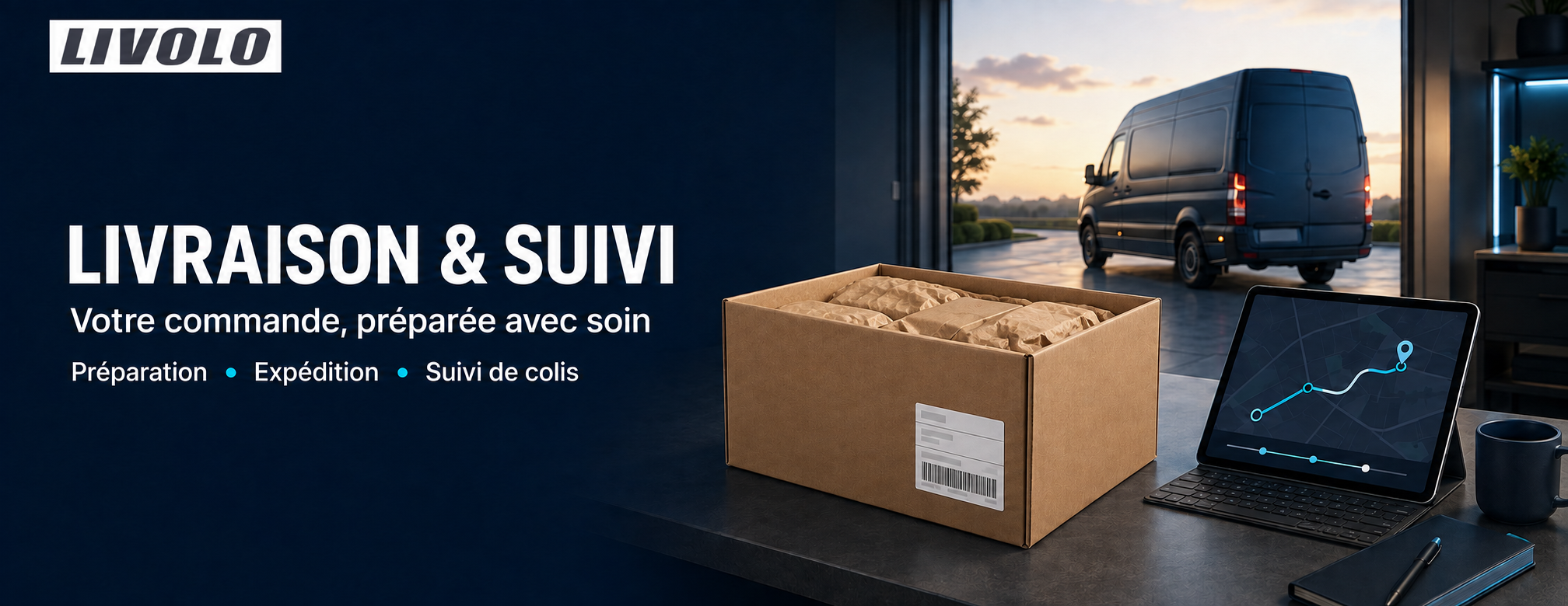 Livraison et suivi des commandes Livolo France
