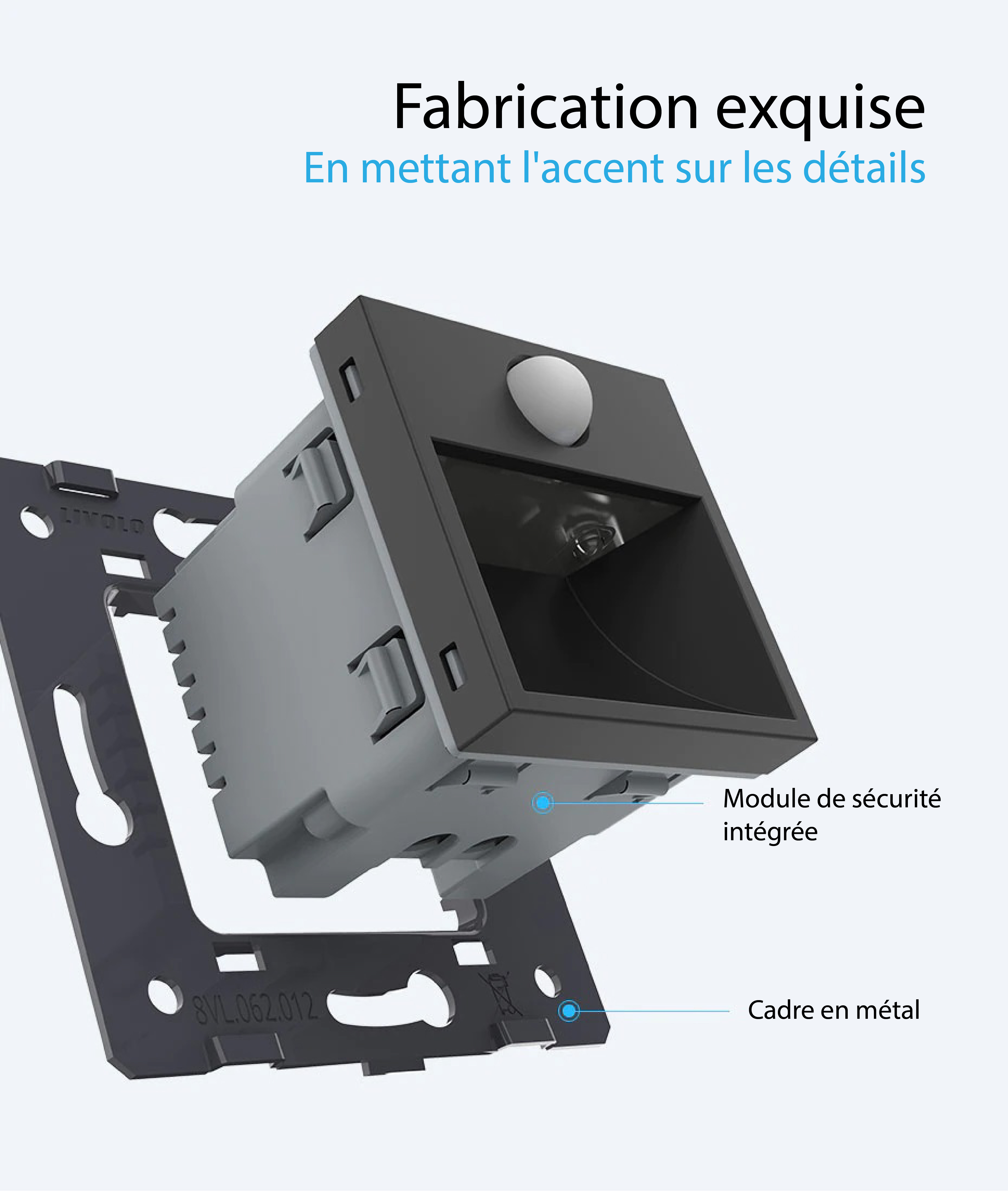 Module capteur d'éclairage d'angle